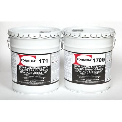 Choice Brands Formica F-170G High Solid Non-Flammable Spray Grade Contact Adhesive